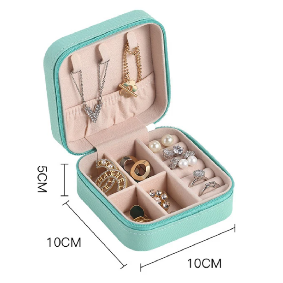 Macaroon Travel Jewelry Case